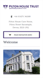 Mobile Screenshot of piltonhouse.co.uk